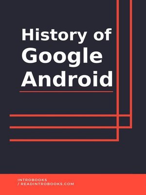 cover image of History of Google Android